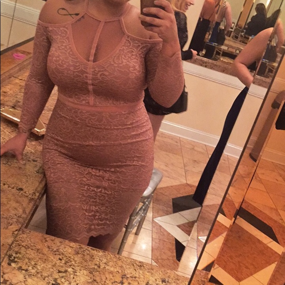 Mauve Cocktail Dress